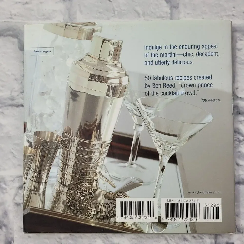 Martinis Recipe Book by Ben Reed